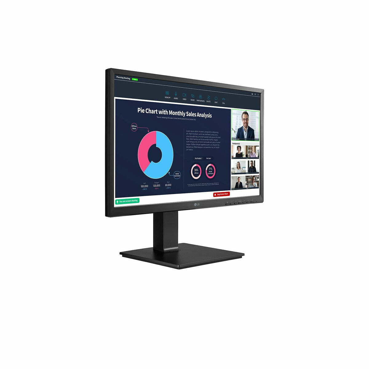 Skjerm LG 24BP75CP-B 24" Full HD